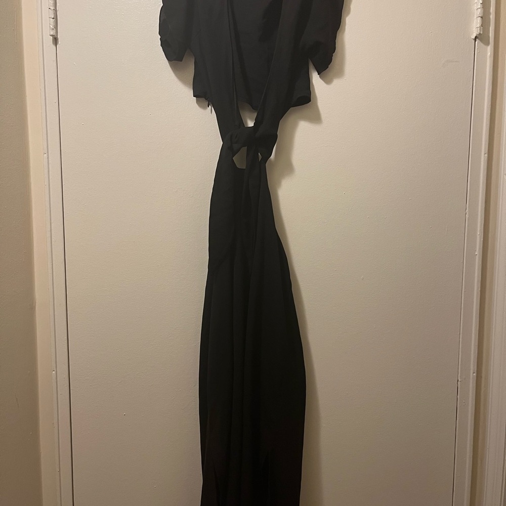 SHEIN Black Maxi Dress